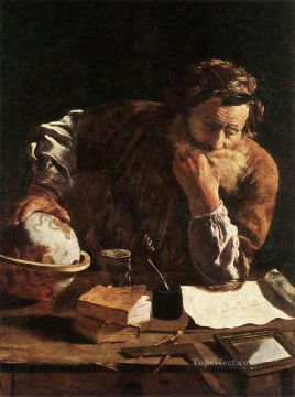 Domenico Fetti Painting - Portrait Of A Scholar Baroque figures Domenico Fetti